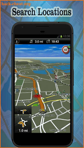 Live Street View,Voice Search and map navigation screenshot