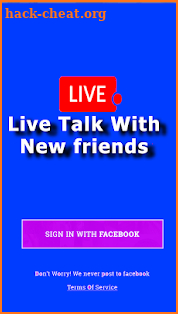 Live Talk With New friends: Online free video chat screenshot