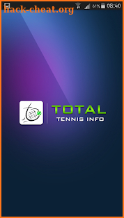 Live Tennis Scores & Updates - Total Tennis Info screenshot