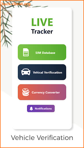 Live Tracker – Vehicle Verification & SIM Database screenshot