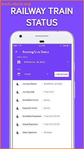 Live Train Status, PNR Status & Indian Rail Info screenshot