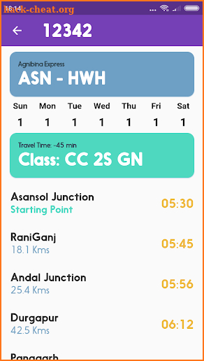 Live Train Status - Time Table for IRCTC screenshot