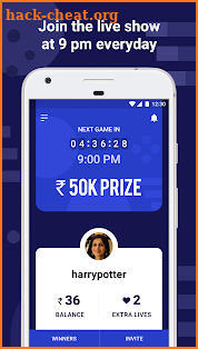 Live Trivia Quiz Show to Win Cash - BrainBaazi screenshot