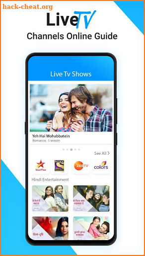 Live TV Channels Free Online Guide screenshot