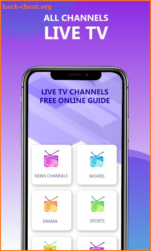 Live TV Channels Free Online Guide – Top TV Guide screenshot