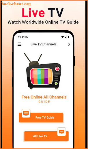 Live TV Guide screenshot