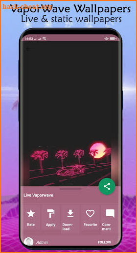Live Vaporwave wallpapers : Aesthetic, 80's, pixel screenshot