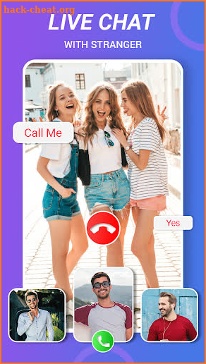 Live Video Call - Girls Random Video Chat app screenshot