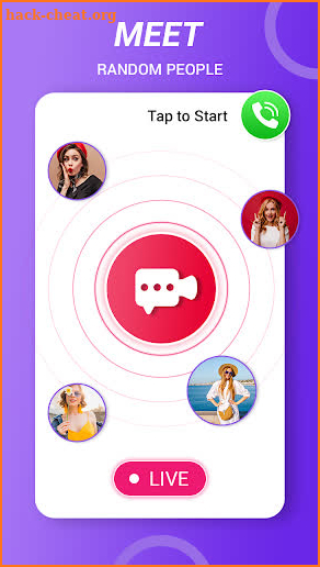 Live Video Call - Girls Random Video Chat app screenshot