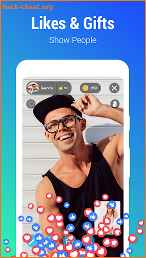 Live video chat-free live talk app screenshot