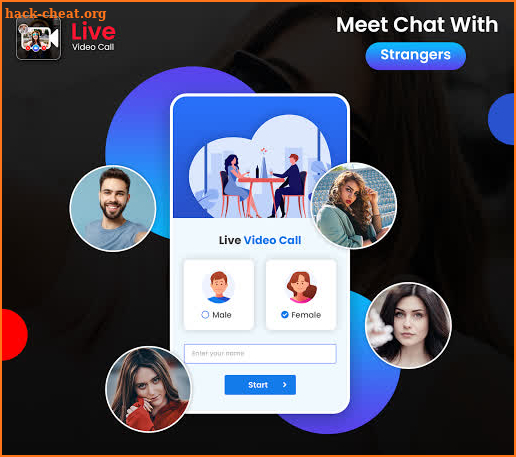 Live Video Chat - Girls Random Video Chat screenshot