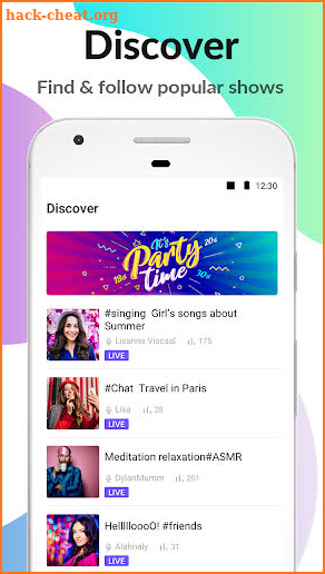 Live Voice Chat App: Cuddle screenshot