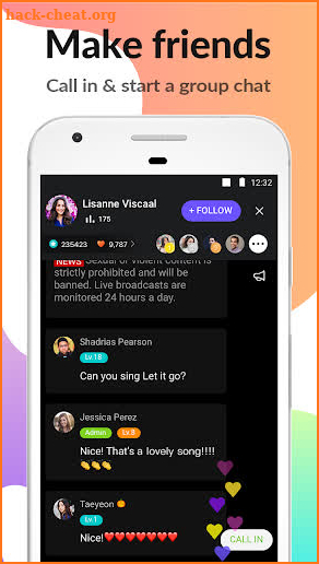 Live Voice Chat App: Cuddle screenshot