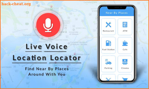 Live Voice Location - GPS Navigation screenshot
