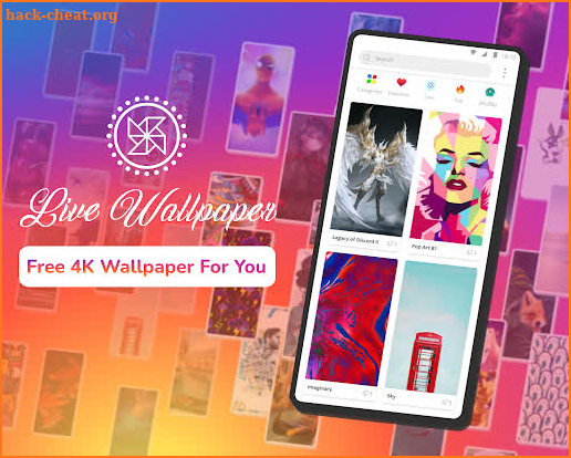 Live Wallpapers - 4K Wallpaper screenshot