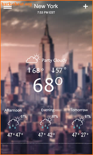 Live Weather App - Weekly Weather forecast screenshot
