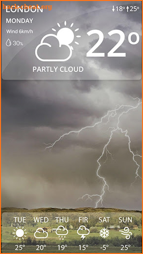 Live Weather Forecast App - Daily Local Weather screenshot