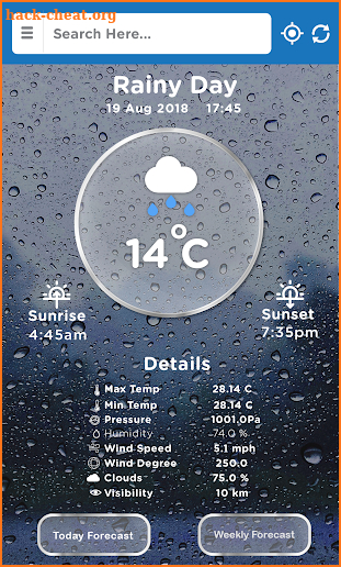 Live Weather Forecast :Global Weather Update Daily screenshot