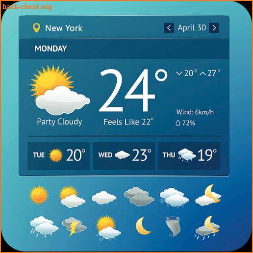 Live Weather Forecast Weather Temperature screenshot