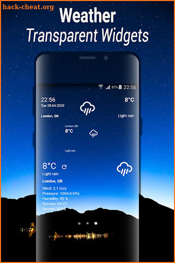 Live Weather Forecast - Widget & Weather Radar App screenshot