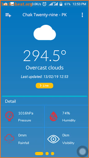 Live Weather Point, Forecast Updates "Worldwide" screenshot