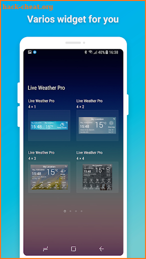 Live Weather Pro screenshot
