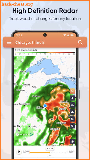 Live Weather Radar Launcher screenshot