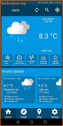Live Weather Update Free Weather Forecast App 2019 screenshot