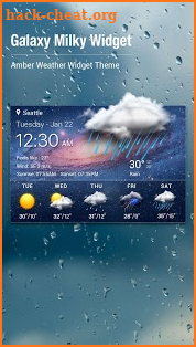 live weather widget accurate screenshot
