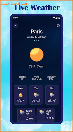 Live Weather:Forecast & Widget screenshot