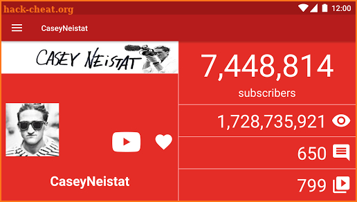 Live YouTube Subscriber Count screenshot