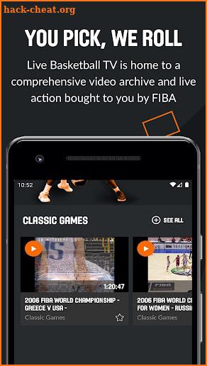 LiveBasketball.tv screenshot