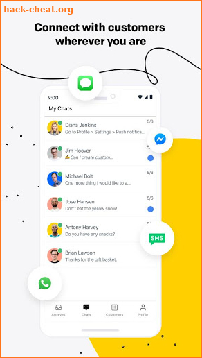 LiveChat Lite - Customer service chat screenshot