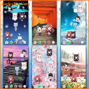 Lively Anime Live Wallpaper screenshot