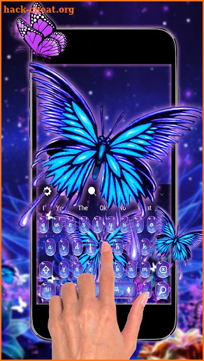 Lively Butterfly Keyboard screenshot