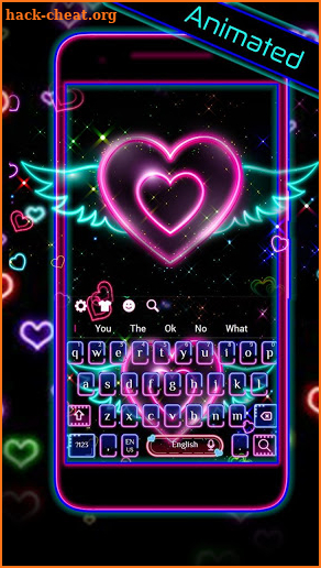 Lively Neon Heart screenshot