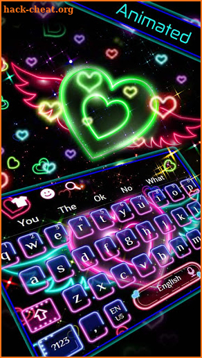 Lively Neon Heart screenshot