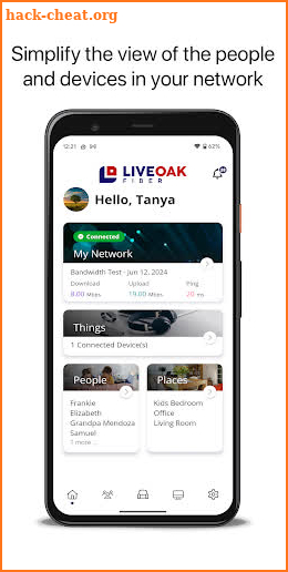 LiveOak Fiber screenshot