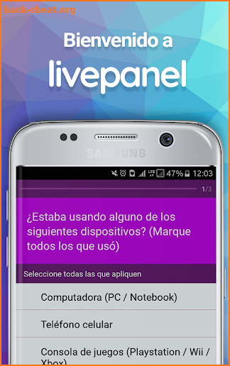 LivePanel screenshot