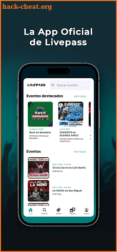 Livepass Argentina screenshot