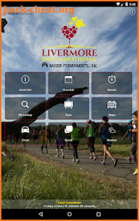 Livermore Half Marathon screenshot