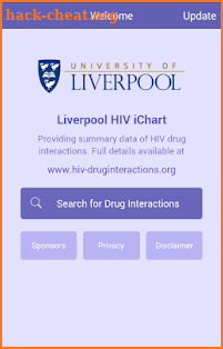 Liverpool HIV iChart screenshot