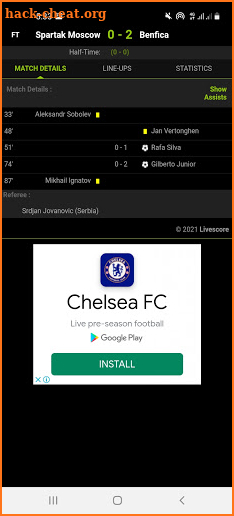 Livescore App - Football Scores screenshot