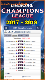 Livescore Championship 2017 - 2018 screenshot