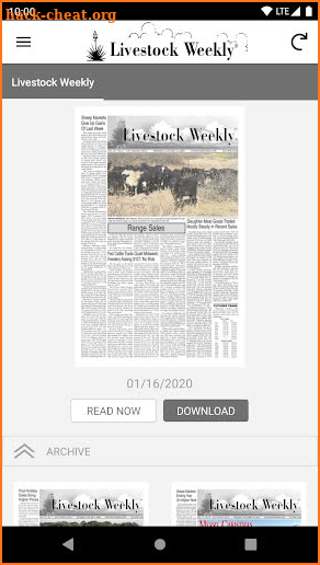 Livestock Weekly screenshot
