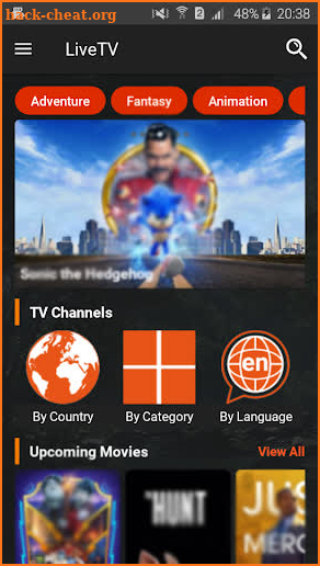 LiveTV - 1000+ Free Channels screenshot