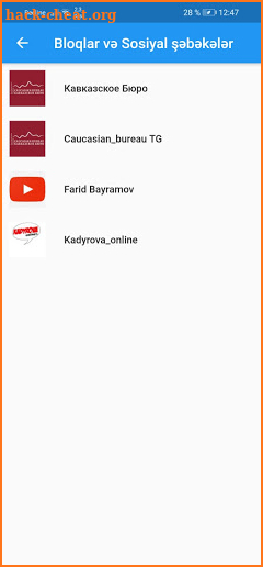 livetv.az turk and azerbaijan channels screenshot