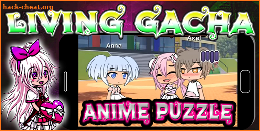 Living Gacha - Anime Puzzle screenshot