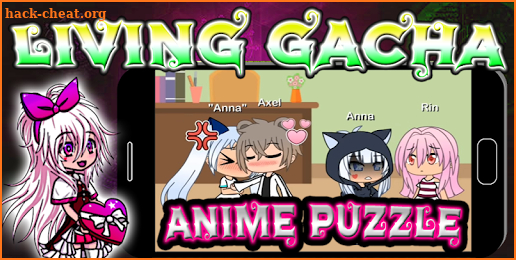 Living Gacha - Anime Puzzle screenshot