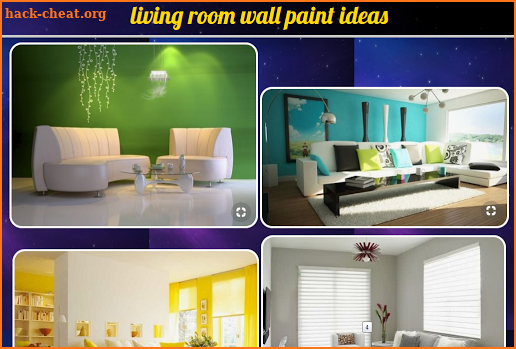living room wall paint ideas screenshot